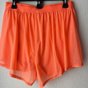 Reebok Bold Orange Women Activewear Size L